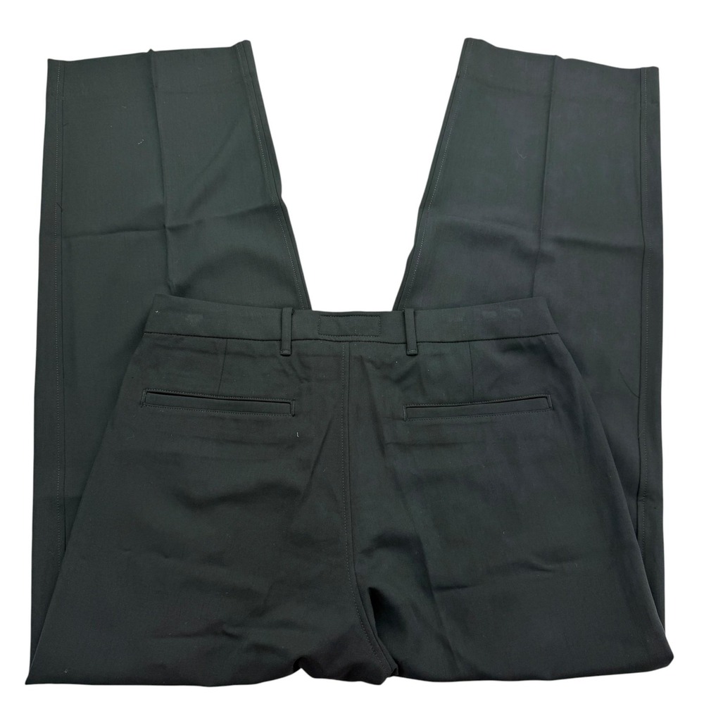 Abercrombie & Fitch Pants Mens 34 X 34 Black Baggy Trouser Wide-Leg Stretch NWT